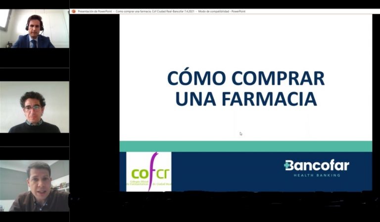 Videoconferencia sobre la compra y gestión de la farmacia organiza el COF Ciudad Real Videoconferencia sobre la compra y gestión de la farmacia organiza el COF Ciudad Real