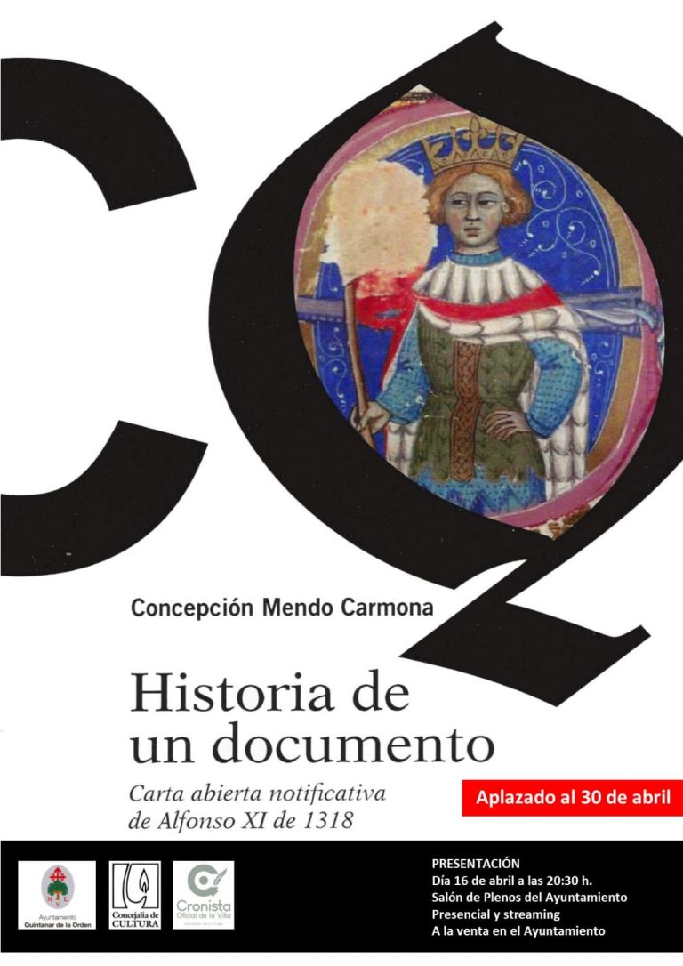 Aplazada la presentación de la publicación “Historia de un documento” Aplazada la presentación de la publicación “Historia de un documento”