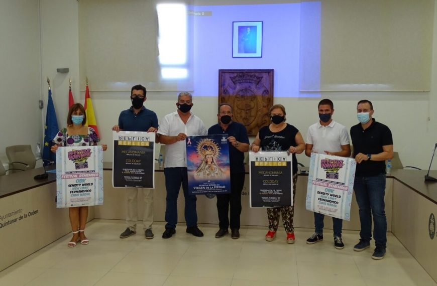 Con medidas de seguridad sanitaria, Quintanar de la Orden realizará sus fiestas con actos lúdicos y religiosos
