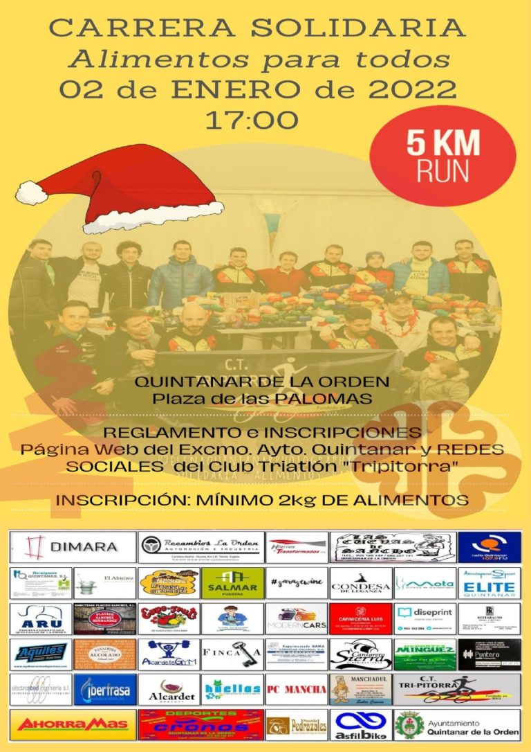 “Alimentos para todos”, la VI Carrera Solidaria organizada por el Club Triatlón Tripitorra “Alimentos para todos”, la VI Carrera Solidaria organizada por el Club Triatlón Tripitorra