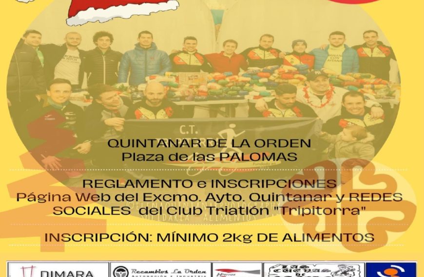 “Alimentos para todos”, la VI Carrera Solidaria organizada por el Club Triatlón Tripitorra