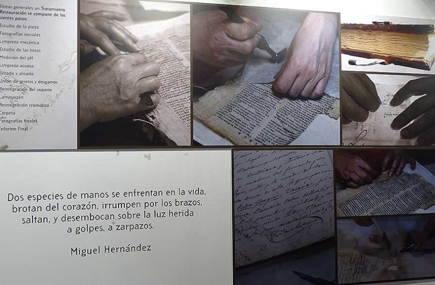 La exposición “Paula Cruz Gutiérrez. De restauradora de papel a restauradora de corazones” se inaugura en La Ermitilla de Quintanar de la Orden