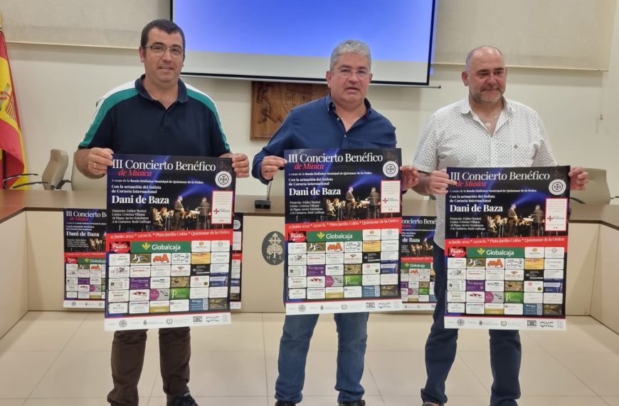 La Cofradía Ntro. Padre Jesús Nazareno presenta su III Concierto Benéfico a favor de las Hermanas Trinitarias de Quintanar