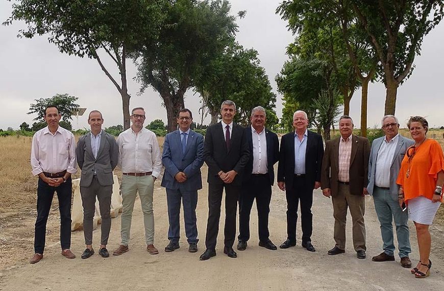 Álvaro Gutiérrez comprueba la buena gestión que el alcalde de Quintanar está haciendo de los fondos de la Diputación Provincial