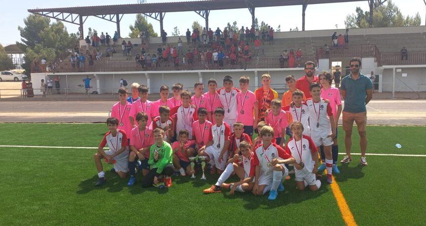 Los alevines de la Escuela de Fútbol de Quintanar de la Orden ganan el Campeonato Regional