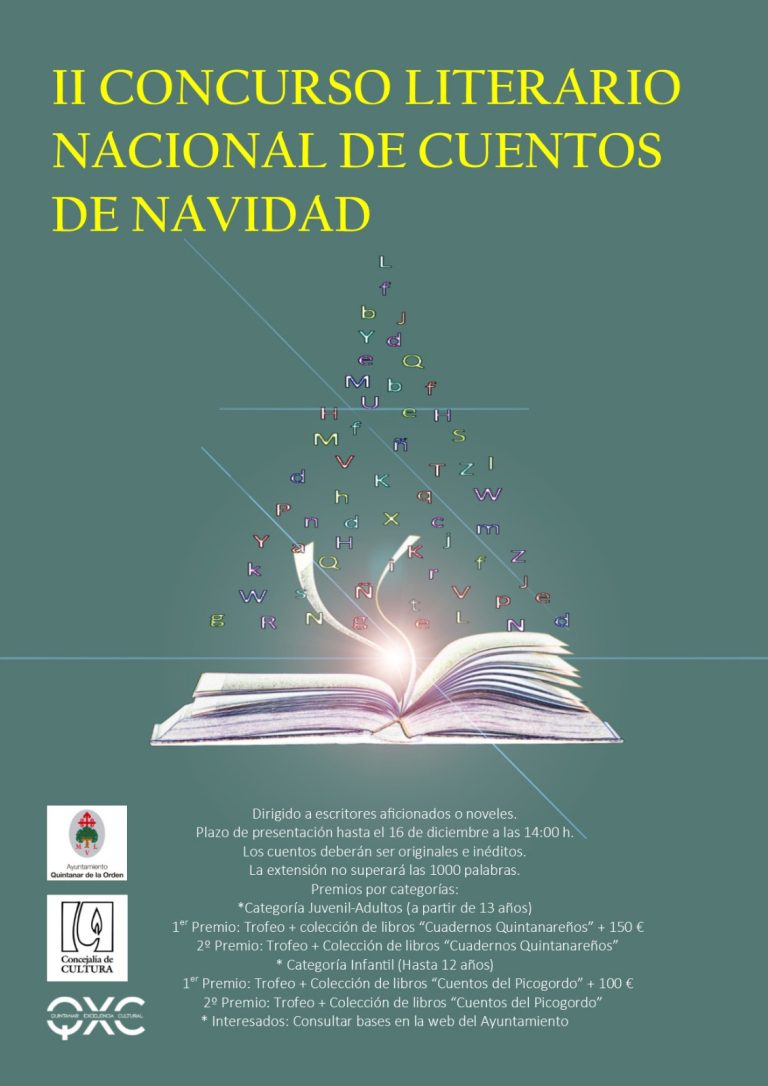Convocado el II Concurso Literario Nacional de Cuentos de Navidad en Quintanar de la Orden Convocado el II Concurso Literario Nacional de Cuentos de Navidad en Quintanar de la Orden
