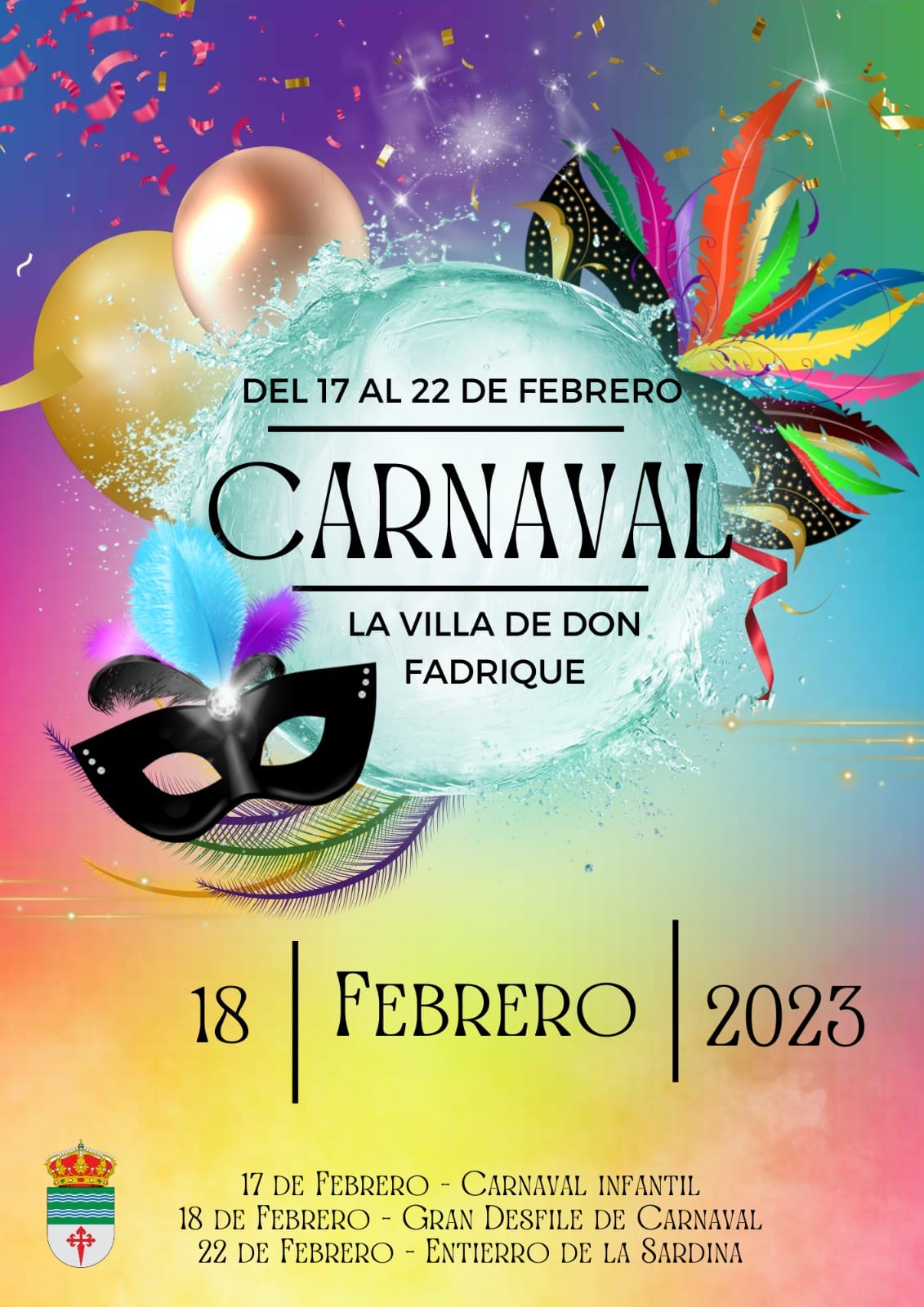 El Carnaval Infantil marca el inicio de las carnestolendas en La Villa de don Fadrique
