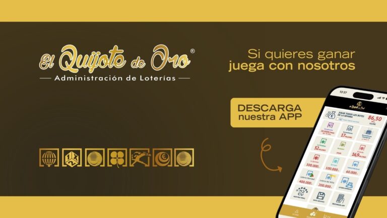 Loterías ‘El Quijote de Oro’ Facilita la Compra de Lotería Nacional en Línea Loterías ‘El Quijote de Oro’ Facilita la Compra de Lotería Nacional en Línea