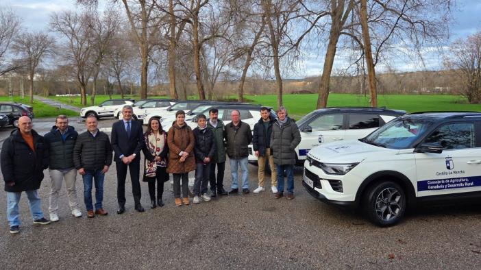 El Gobierno regional potencia la agricultura en Toledo con la entrega de vehículos a Oficinas Comarcales Agrarias